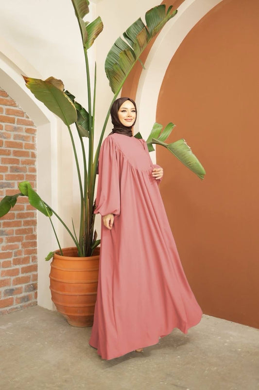 Abaya Rosé Elegance