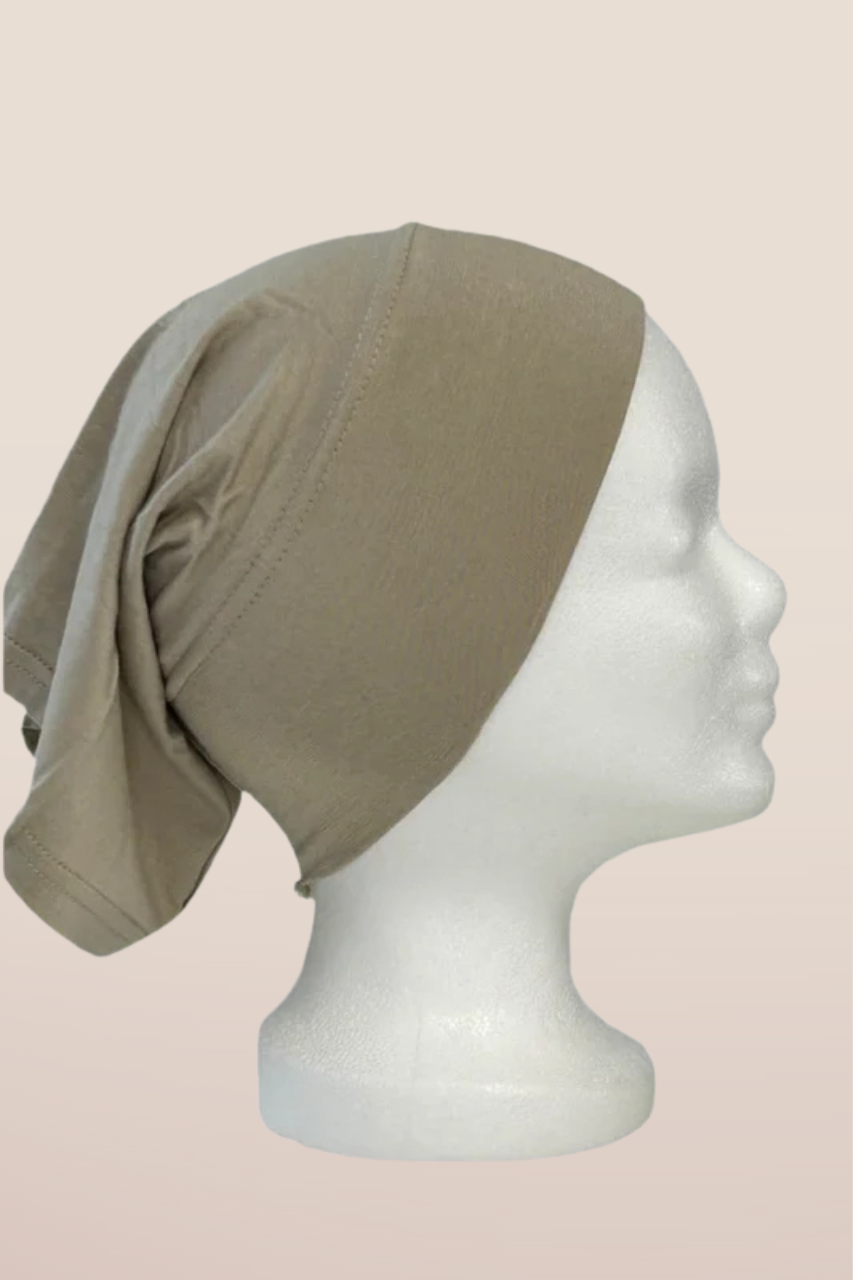 Schlauchförmiges Untertuch aus weichem, elastischem Stoff – ideal als Hijab Untertuch, Halswärmer oder Stirnband