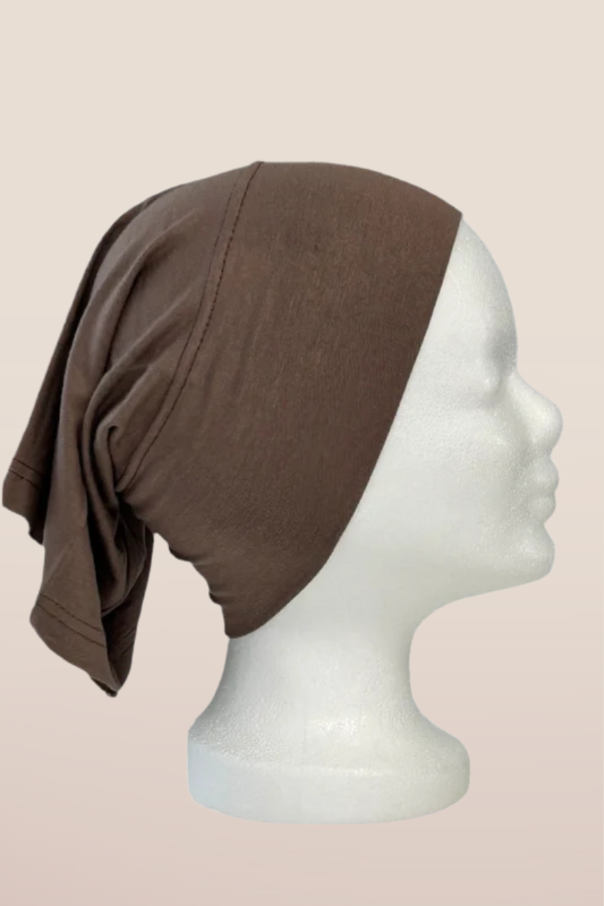 Schlauchförmiges Untertuch aus weichem, elastischem Stoff – ideal als Hijab Untertuch, Halswärmer oder Stirnband