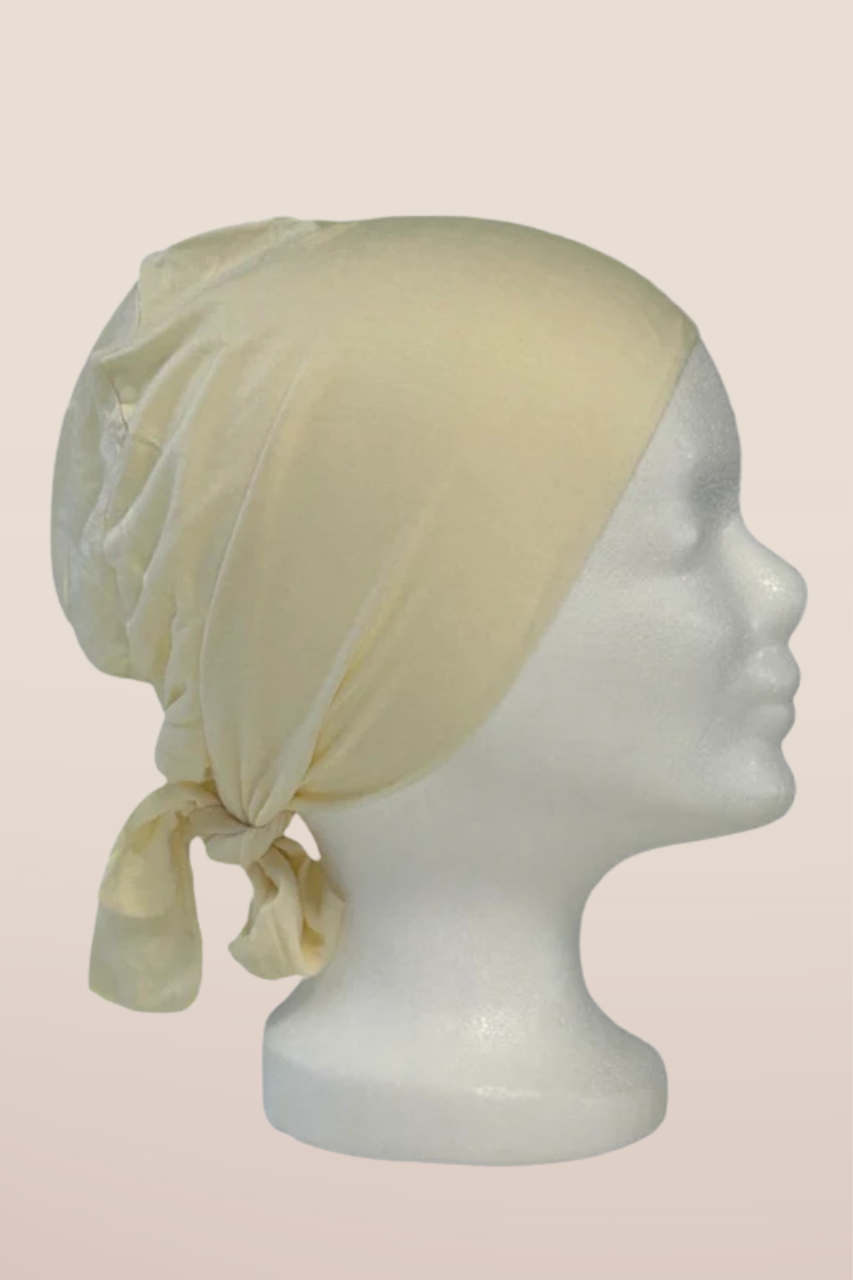 Basic Bone aus Viskose-Jersey – weich, elastisch und atmungsaktiv, ideal als Hijab Untertuch für bequemen Halt