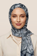 Marrakesch Kopftuch mit orientalischen Mustern – vielseitig tragbar als Schal oder Kopfbedeckung für elegante und besondere Looks